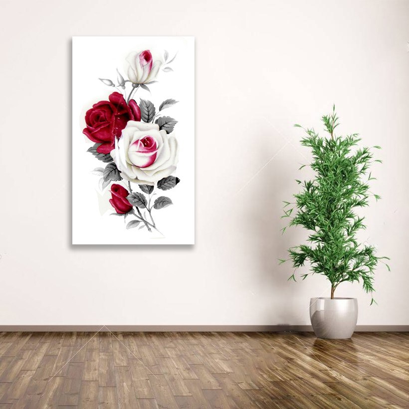 تابلو شاسی طرح گل کد 709