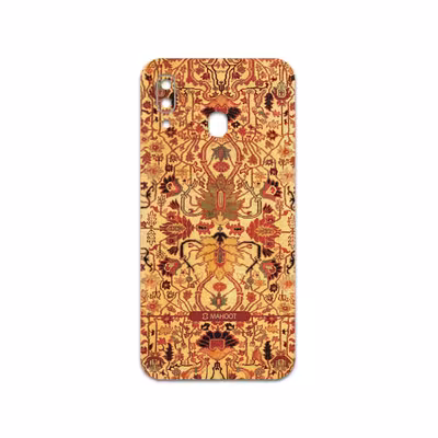 برچسب پوششی ماهوت مدل Persian-Carpet-Yellow مناسب برای گوشی موبایل سامسونگ Galaxy M10s