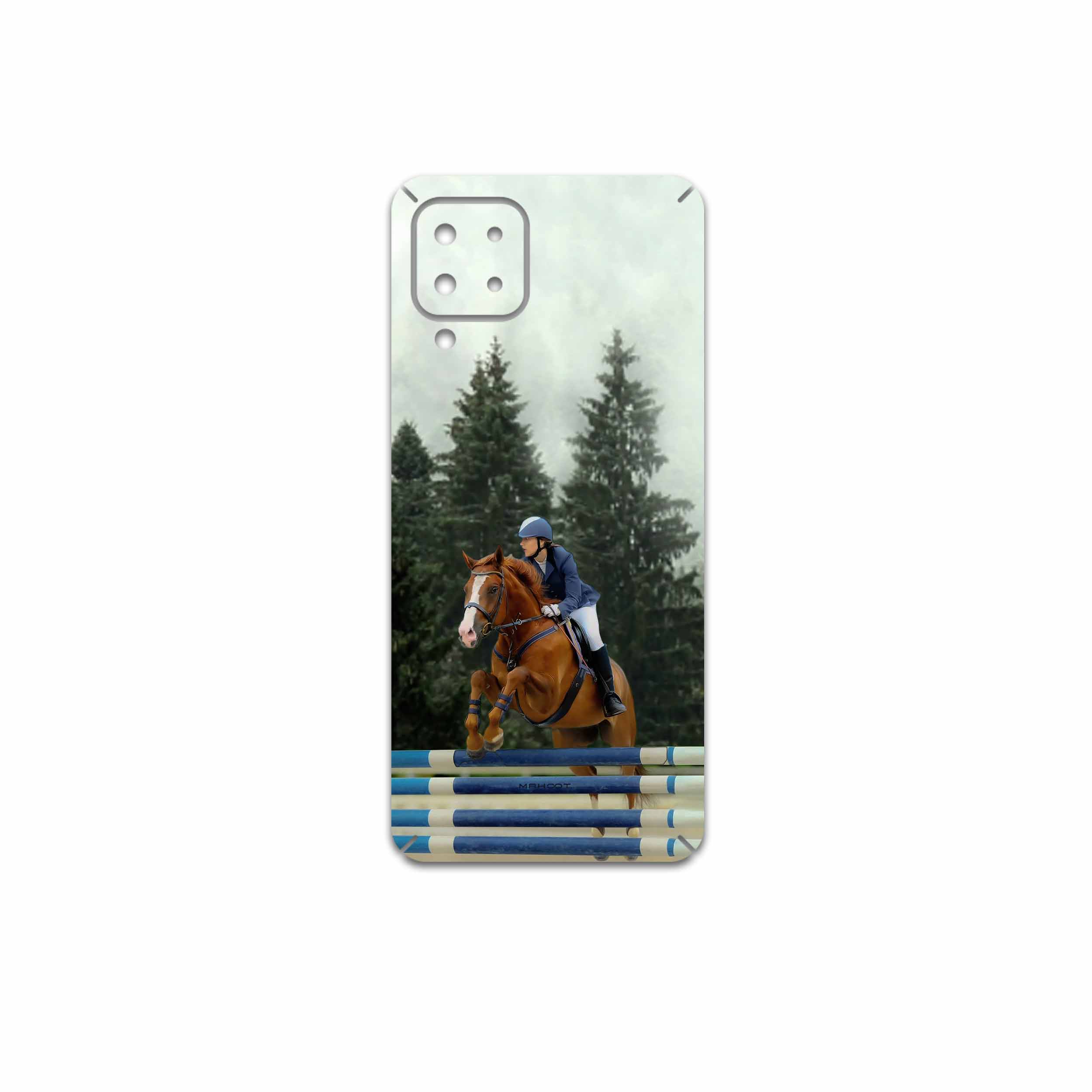 برچسب پوششی ماهوت مدل Equestrianism مناسب برای گوشی موبایل سامسونگ Galaxy A22 4G