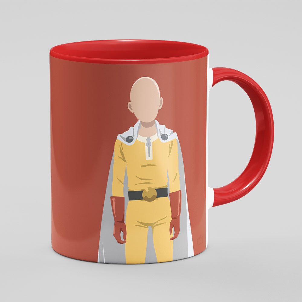 ماگ ماگ‌ پلاس مدل One Punch Man Saitama