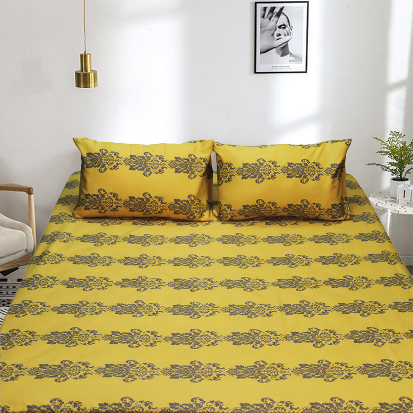 سرویس ملحفه بومرنگ مدل Rafi-180 دونفره 3 تکه