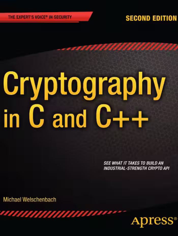 خرید و دانلود نسخه کامل کتاب Cryptography in C and C
