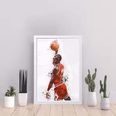 تابلو مدل مایکل جردن Michael Jordan کد S0129-w