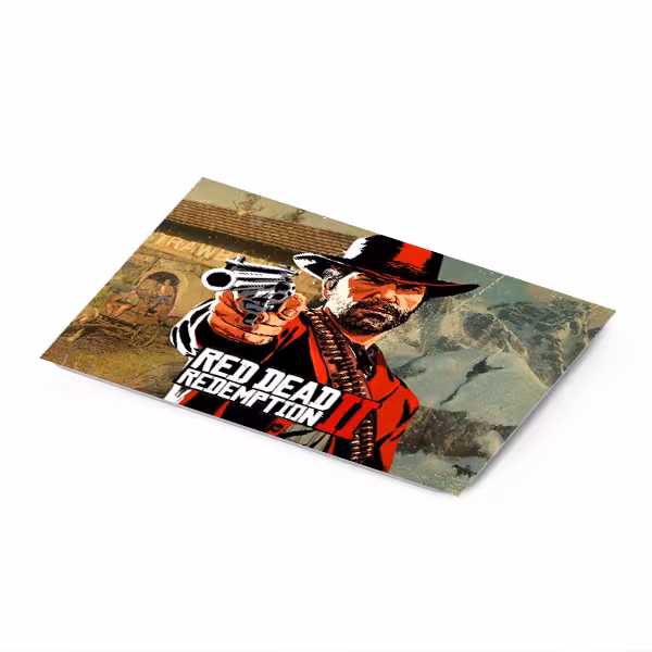 ماوس پد مدل بازی red dead
