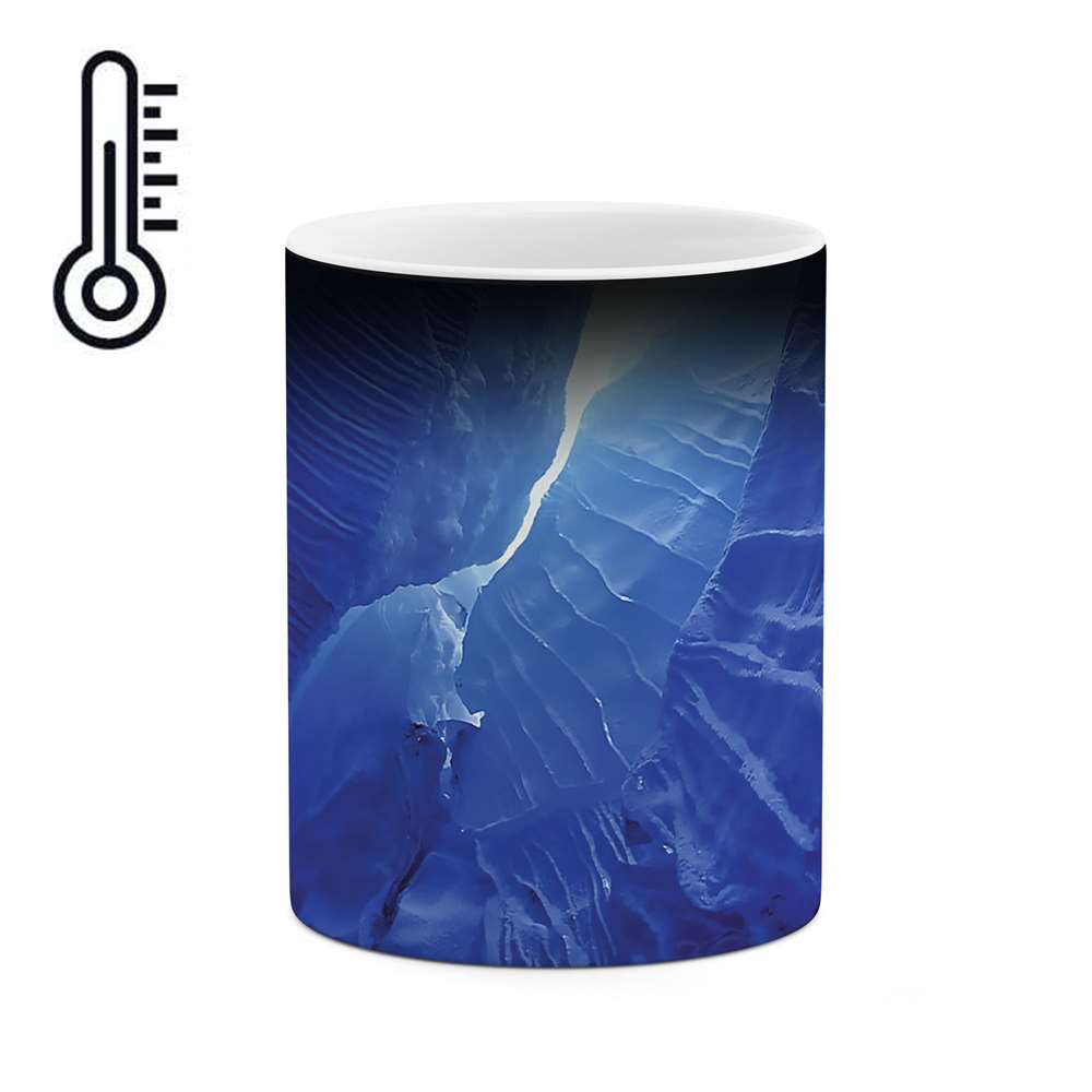 ماگ حرارتی طرح منظره برفی مدل mgh05208