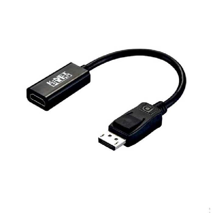مبدل Display به HDMI کی نت پلاس مدل- KP-CODPHD02 با رزولوشن تصویر P-2160  0.2m