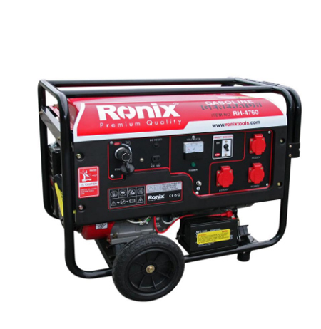 ژنراتور (موتور برق) 6000 وات رونیکس مدل RH-4760