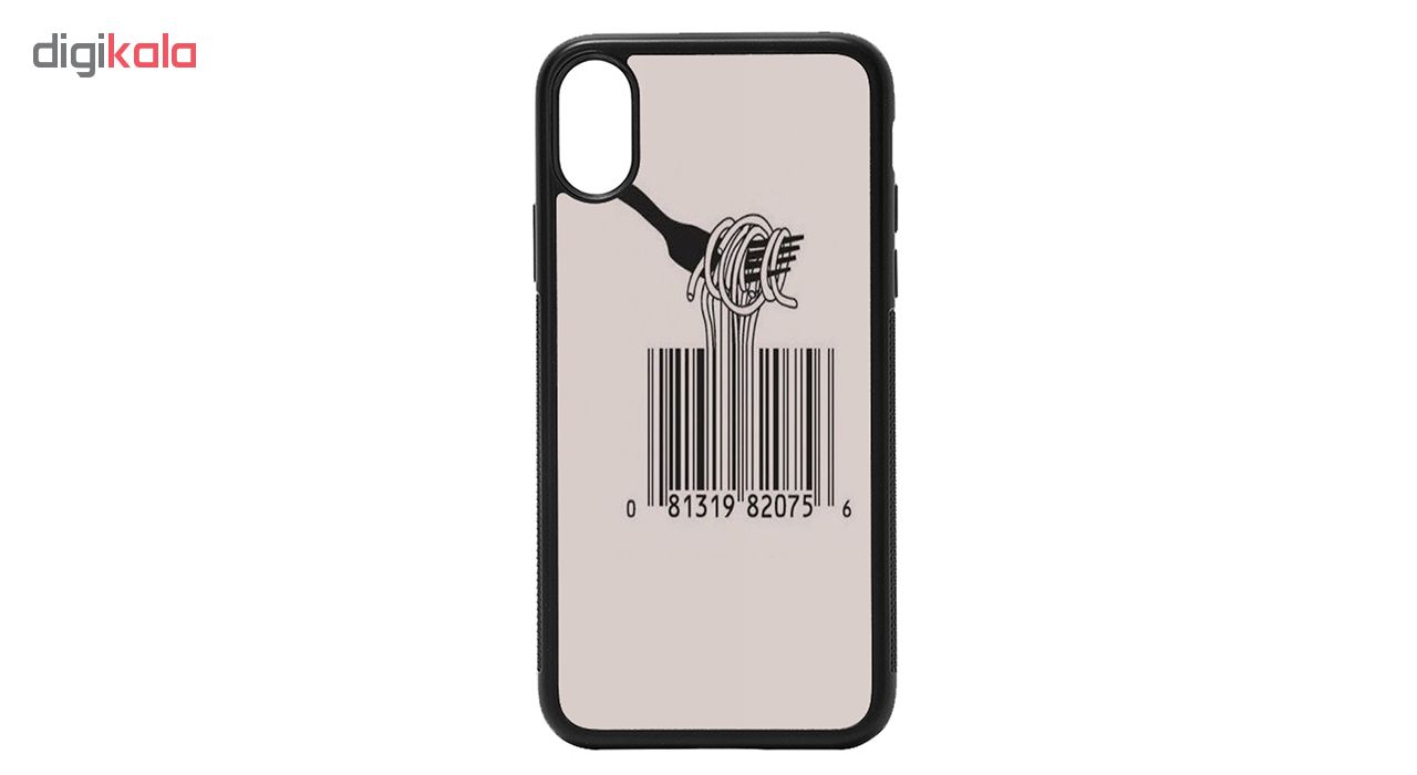 کاور طرح بارکد کد 7321 مناسب برای گوشی موبایل اپل iphone xs max