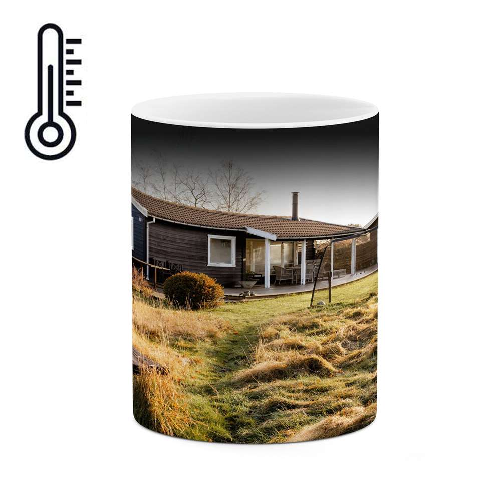 ماگ حرارتی کاکتی طرح منظره مدل mgh17730