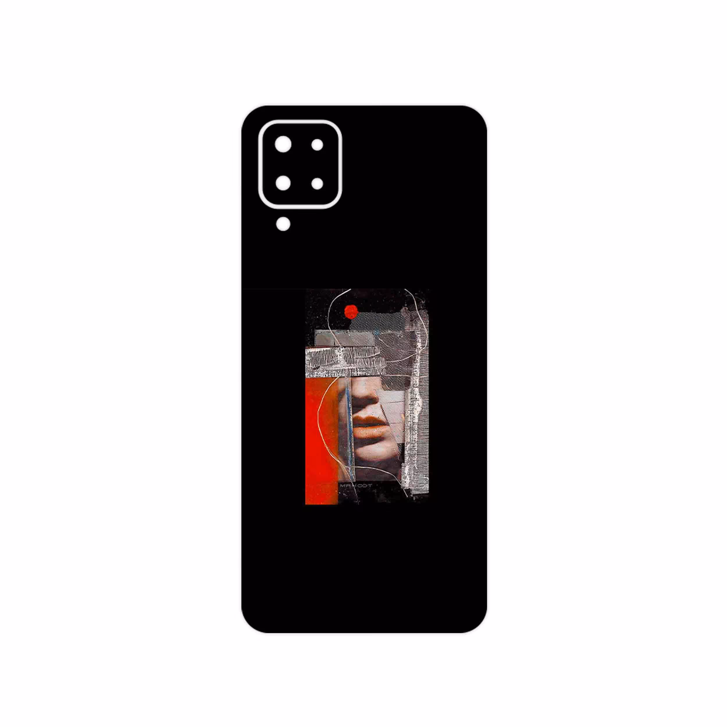 برچسب پوششی ماهوت مدل Collage of Mouth مناسب برای گوشی موبایل سامسونگ Galaxy M12