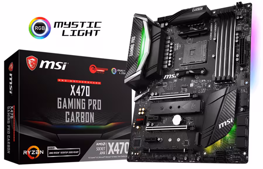 مادربرد ام اس آی مدل X470 GAMING PRO CARBON