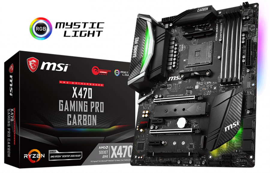 مادربرد ام اس آی مدل X470 GAMING PRO CARBON