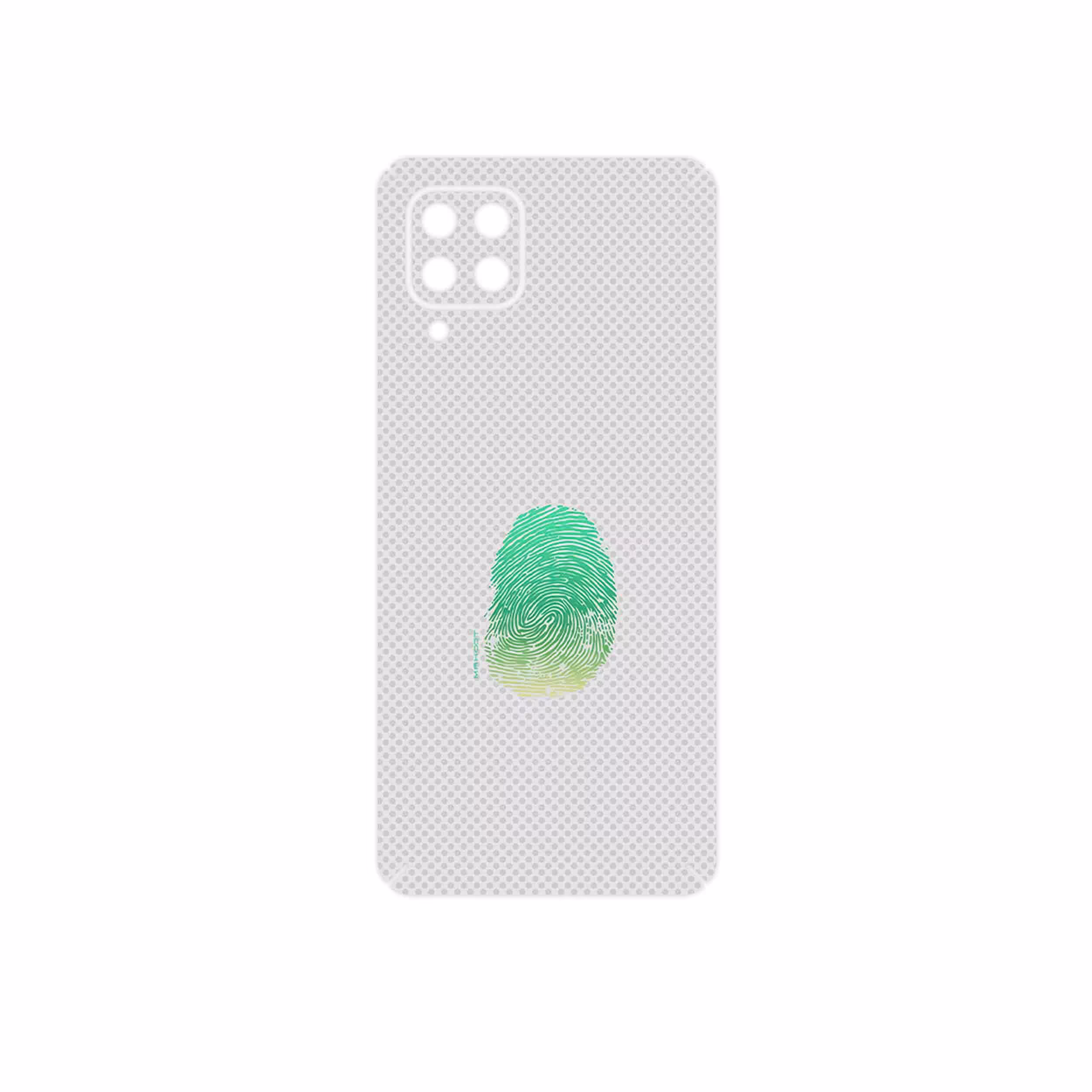 برچسب پوششی ماهوت مدل Minimal Fingerprint مناسب برای گوشی موبایل سامسونگ Galaxy M32