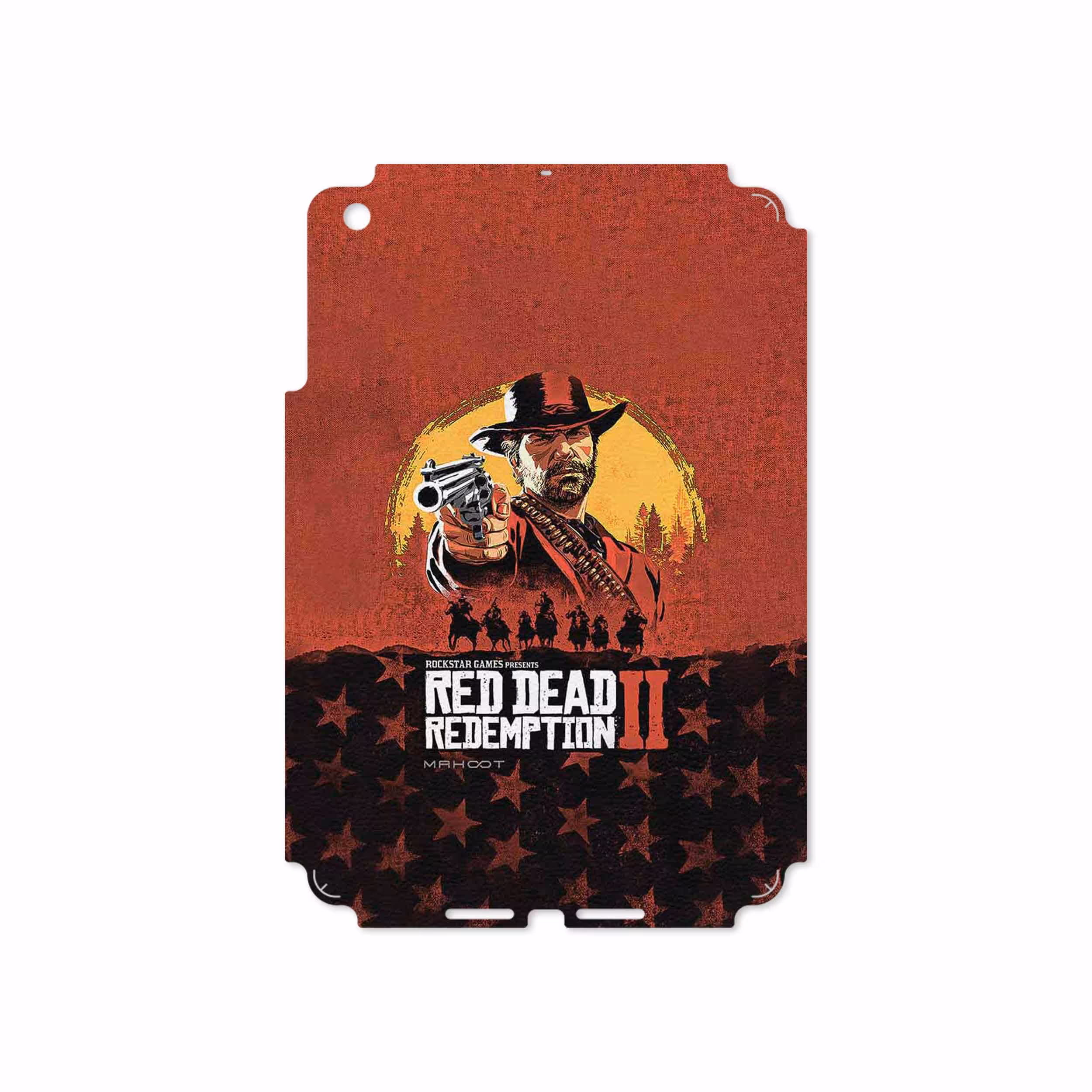 برچسب پوششی ماهوت مدل Red-Dead-Redemption-Game مناسب برای تبلت اپل iPad mini 2012 A1455