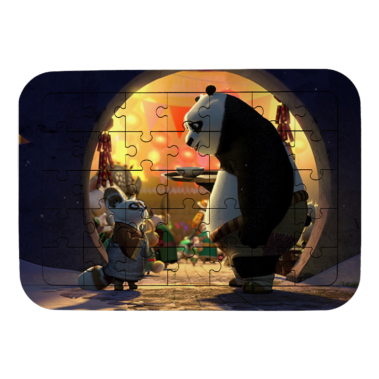 پازل 35 تکه مدل پاندا مونگ فو کار کد 36