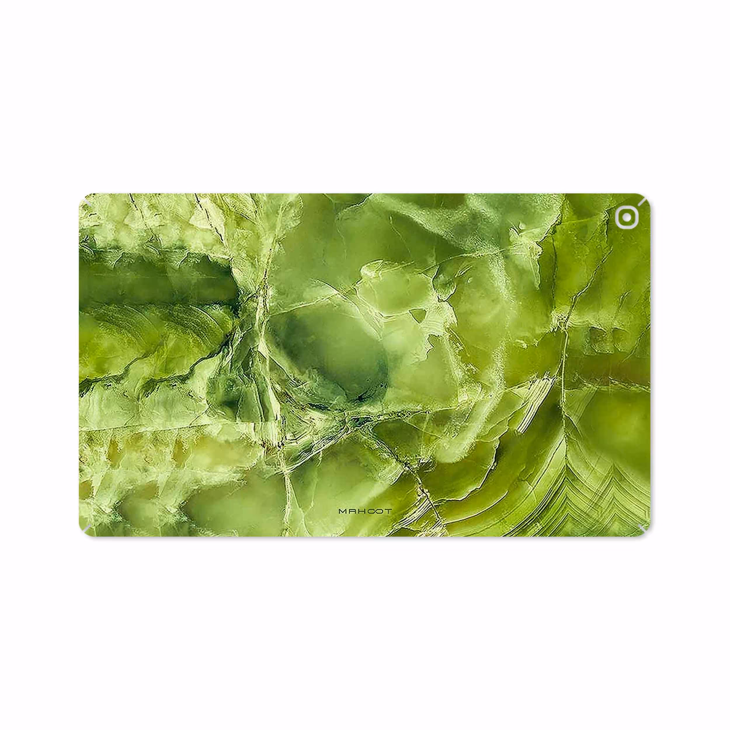 برچسب پوششی ماهوت مدل Green Crystal Marble مناسب برای تبلت سامسونگ Galaxy Tab A 10.1 2019 T515