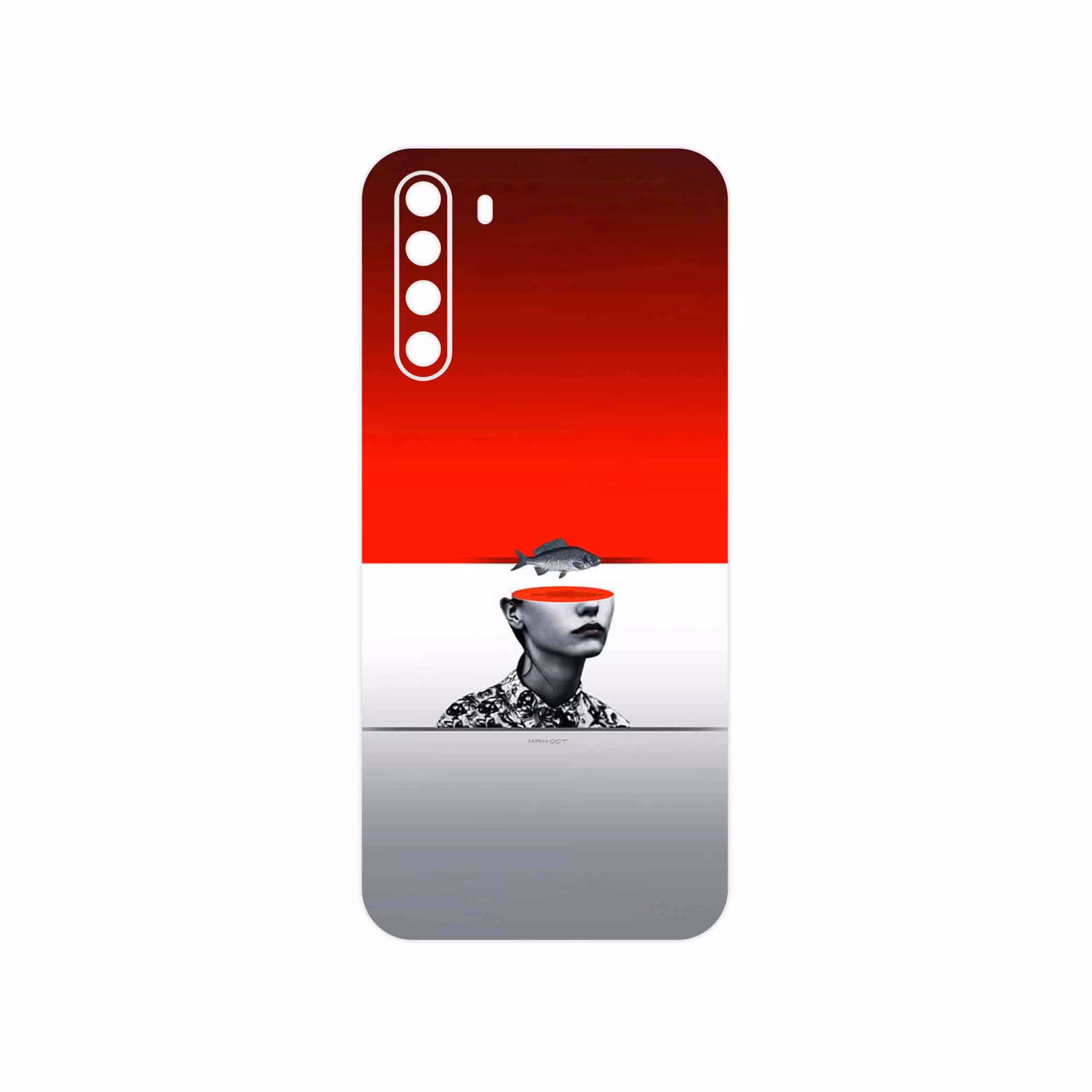 برچسب پوششی ماهوت مدل Collage of surreal Portrait of Women 1 مناسب برای گوشی موبایل جی پلاس X10