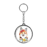 جاکلیدی خندالو طرح روباه مدل دوطرفه کد 52505942