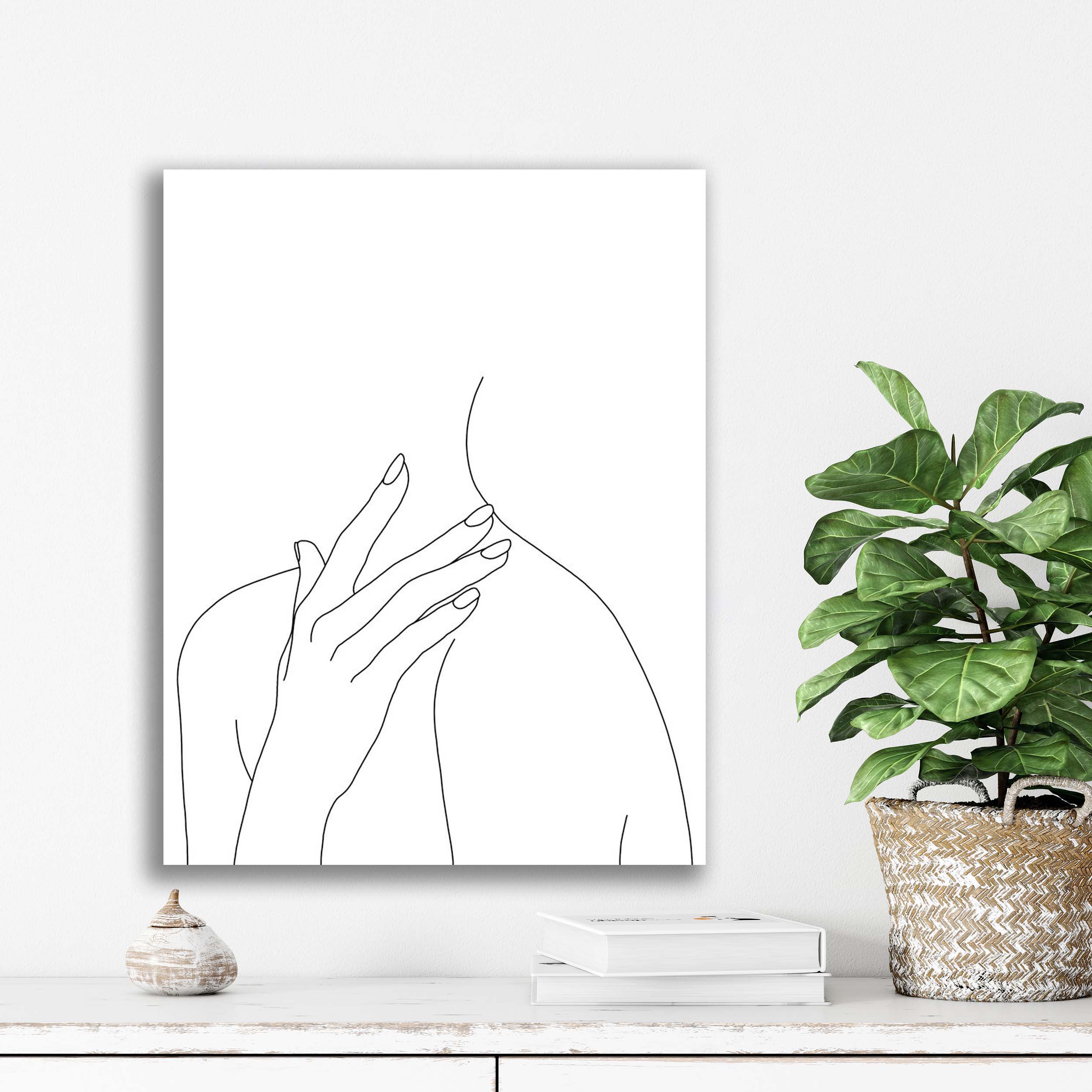 تابلو شاسی آتریسا مدل  لاین ارت مینیمال