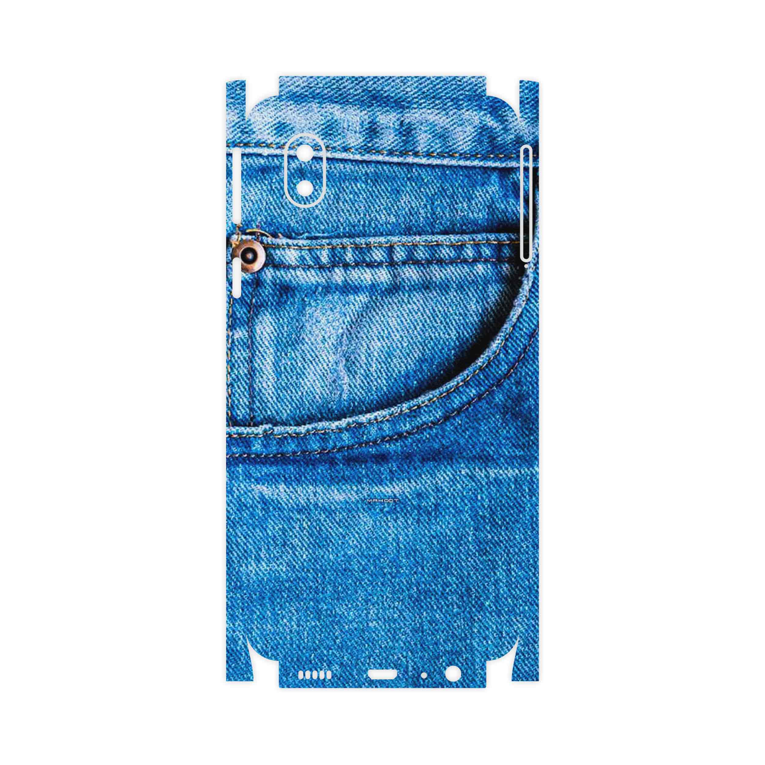 برچسب پوششی ماهوت مدل Fabric Texture 7-FullSkin مناسب برای گوشی موبایل سامسونگ Galaxy A01 Core