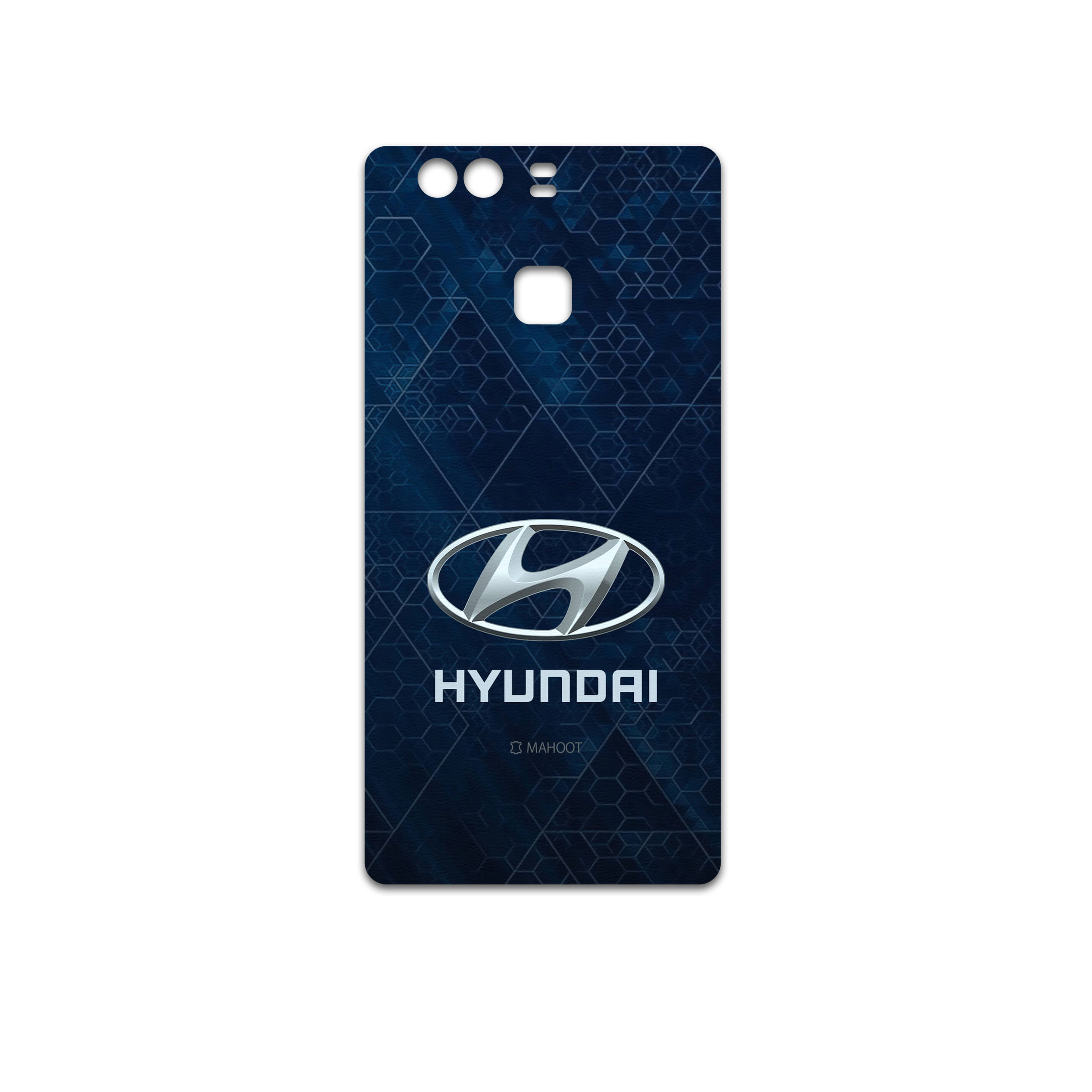 برچسب پوششی ماهوت مدل Hyundai مناسب برای گوشی موبایل هوآوی P9
