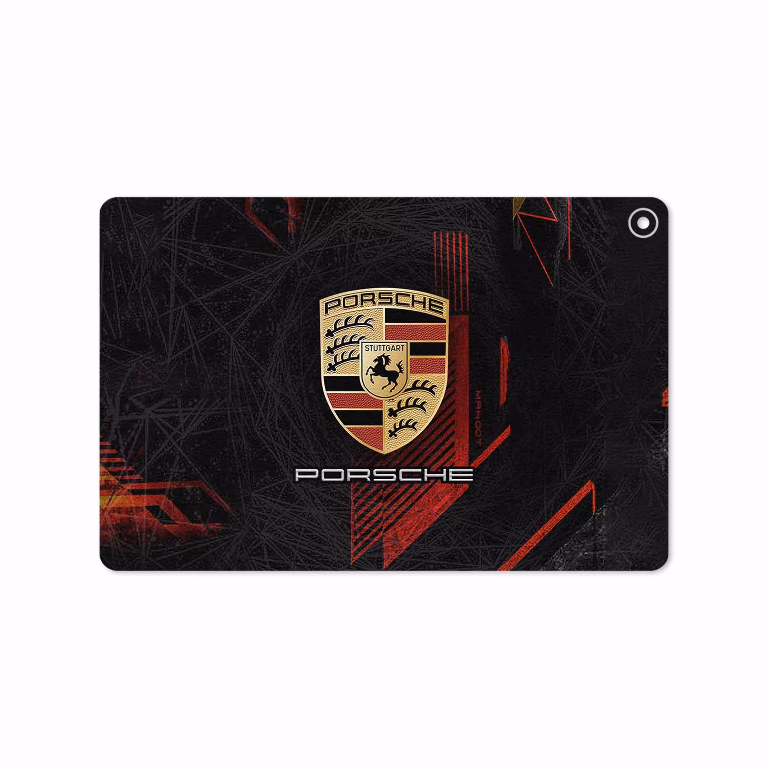 برچسب پوششی ماهوت مدل Porsche-Logo مناسب برای تبلت هوآوی Matepad T10 2020 AGS-L09