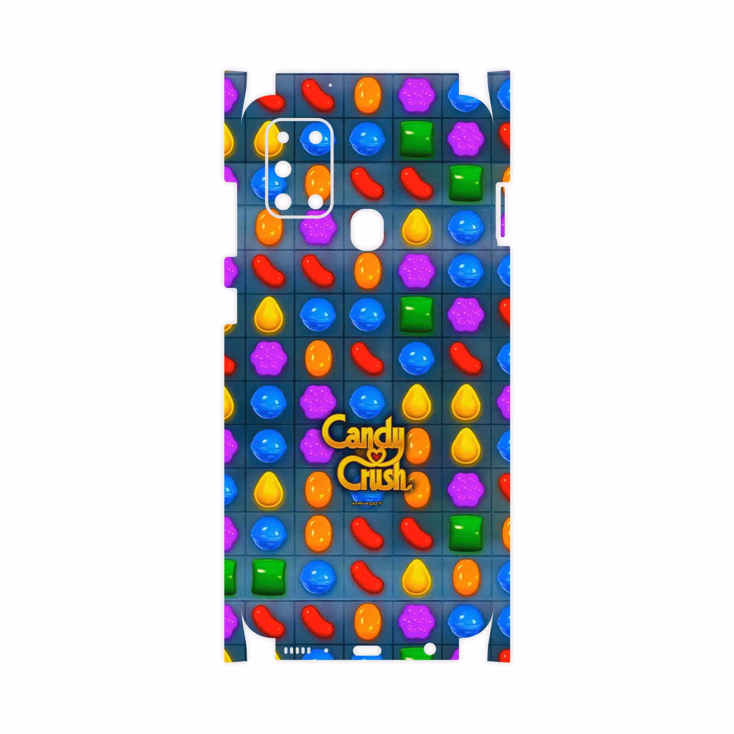 برچسب پوششی ماهوت مدل Candy Crush Game Series-FullSkin مناسب برای گوشی موبایل سامسونگ Galaxy A21s