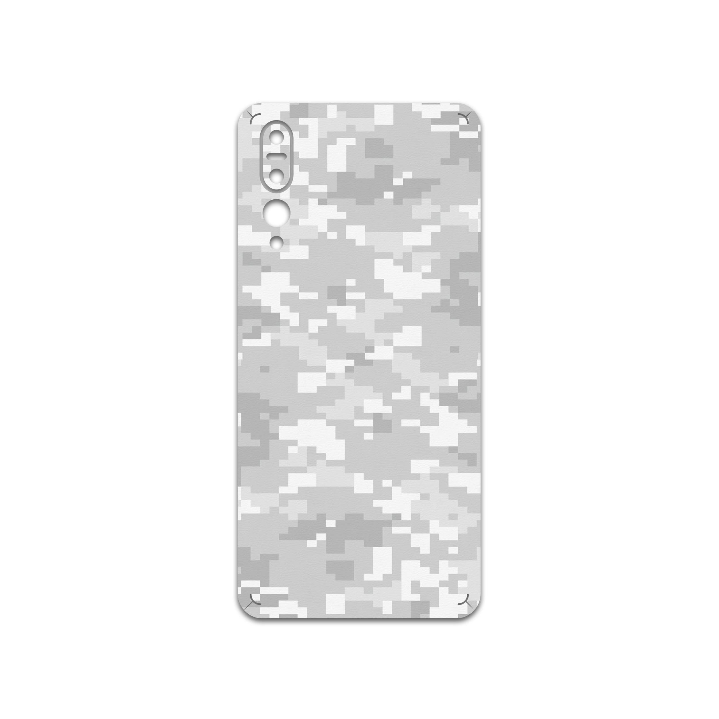 برچسب پوششی ماهوت مدل Army-Snow-Pixel مناسب برای گوشی موبایل هوآوی P20 Pro