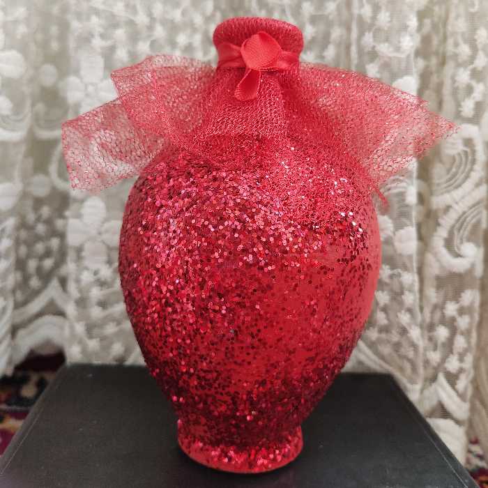 کوزه تزئین شده مخصوص حنابندان