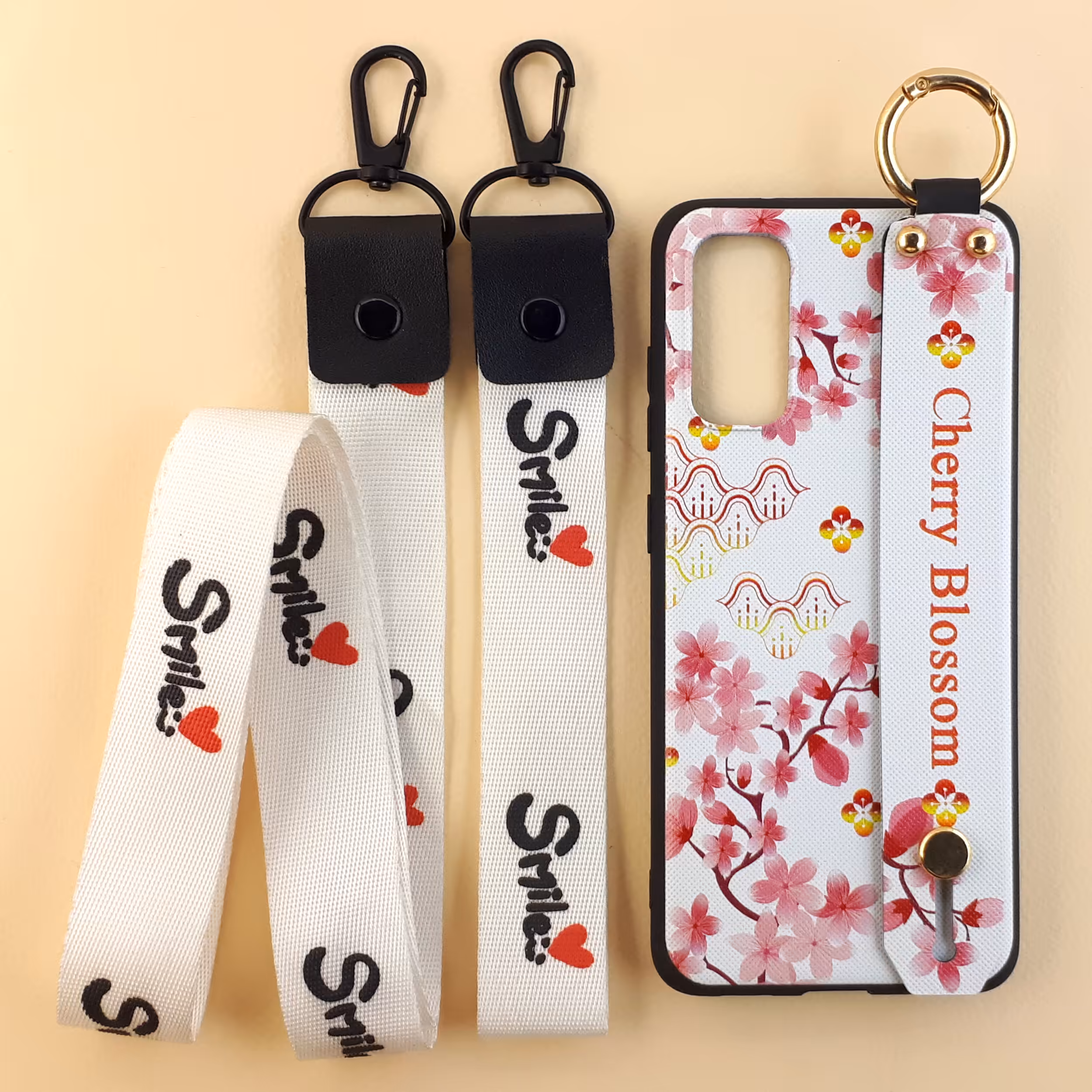 کاور طرح گل کد 05 مناسب برای گوشی موبایل سامسونگ Galaxy S20 به همراه بند بسته 2 عددی