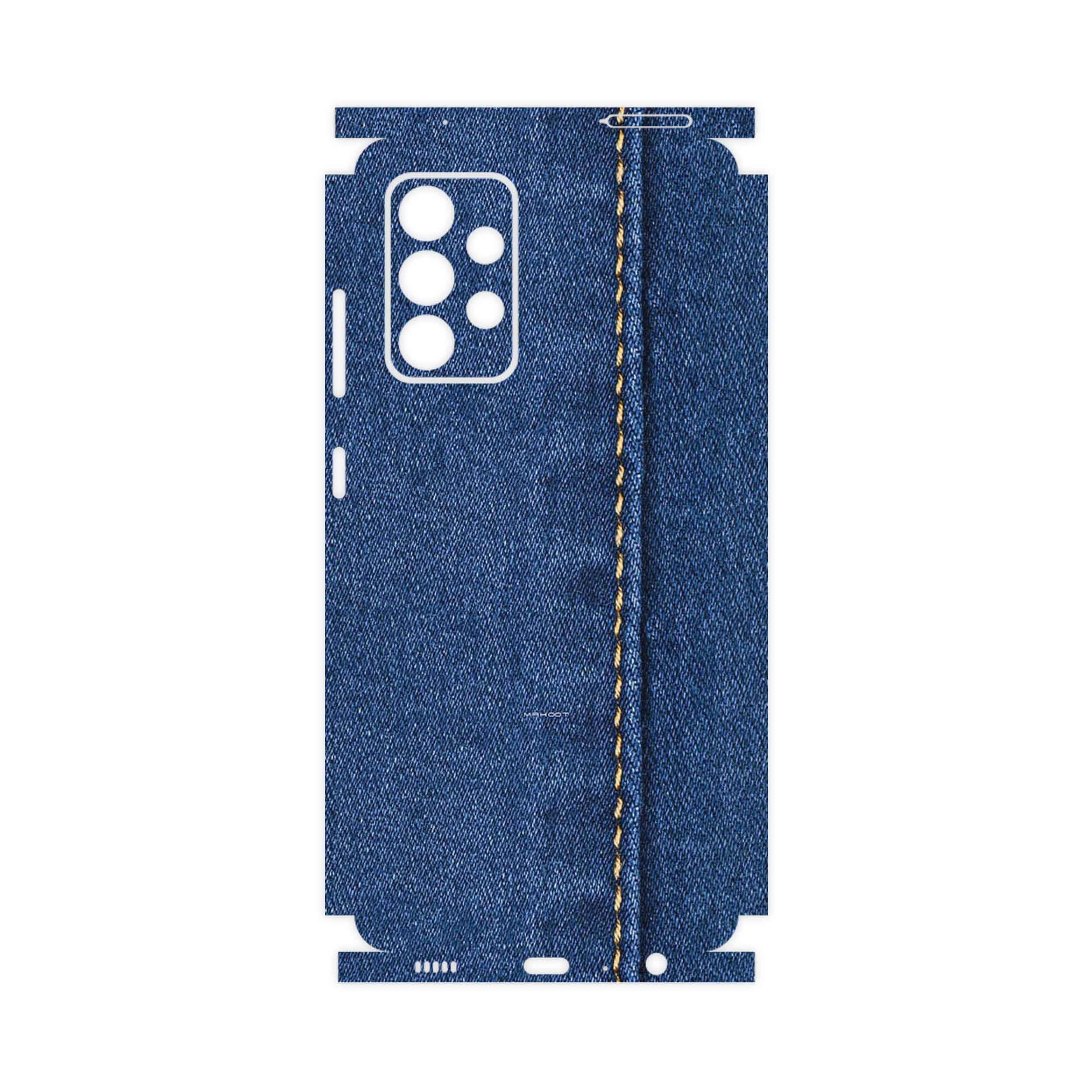 برچسب پوششی ماهوت مدل Fabric Texture 8-FullSkin مناسب برای گوشی موبایل سامسونگ Galaxy A52 5G