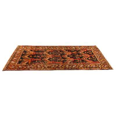 فرش دستبافت چهار متری مدل نقشه بلوچ  کد 33.1845