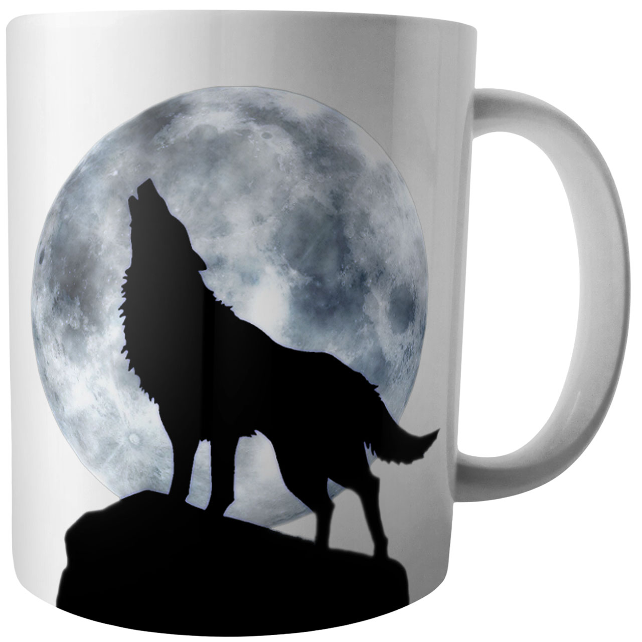 ماگ طرح گرگ کد B113