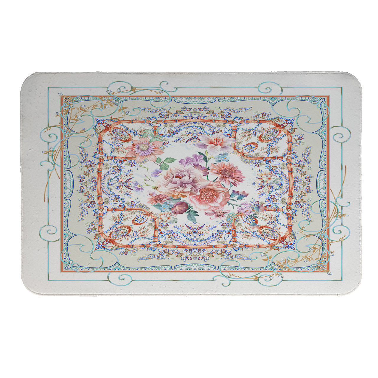 زیرقابلمه ای طرح فرش کد 5214