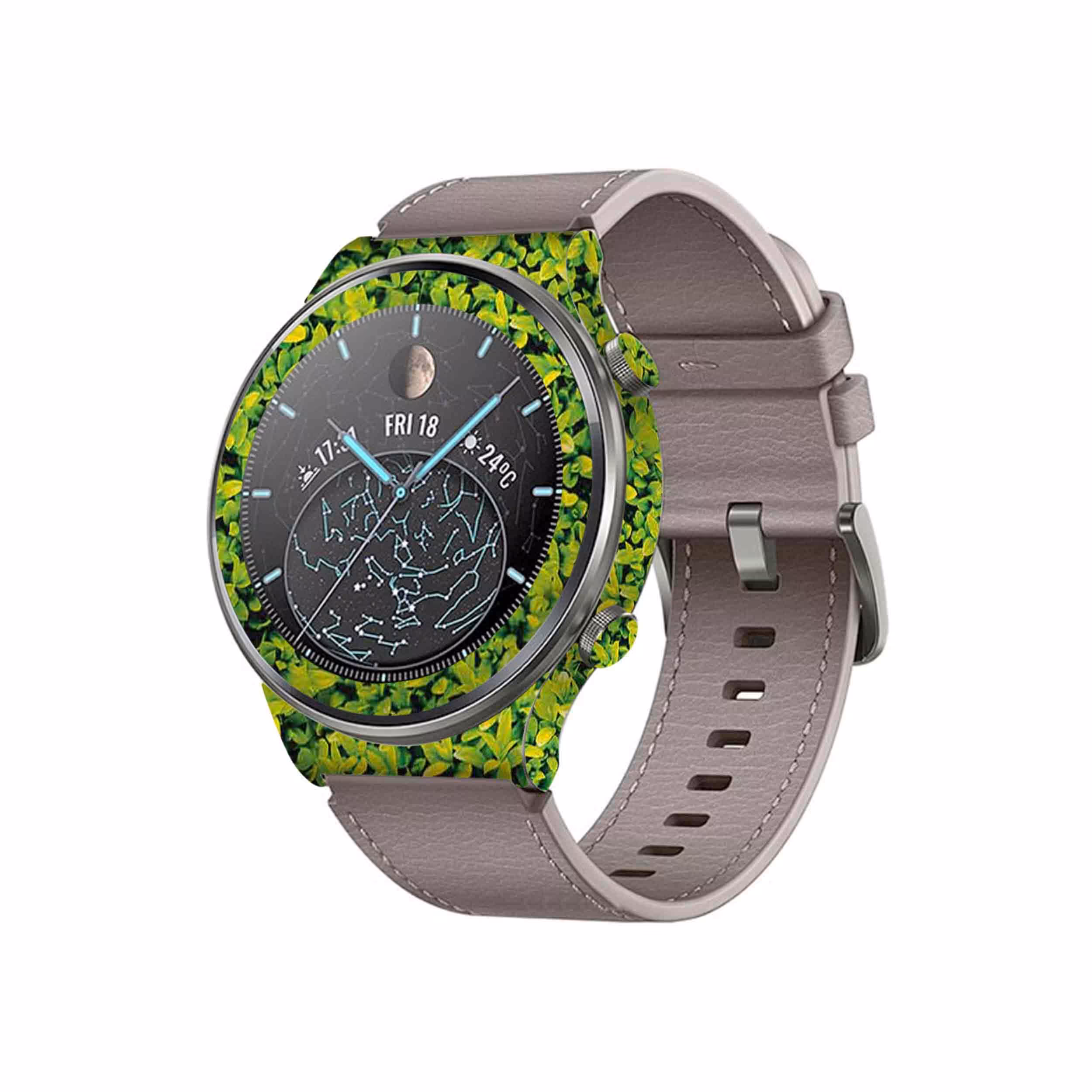 برچسب ماهوت طرح Leafs مناسب برای ساعت هوشمند هوآوی Watch GT 2 Pro