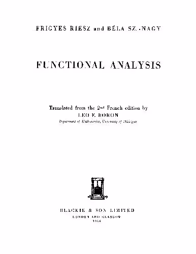 خرید و دانلود نسخه کامل کتاب Functional Analysis