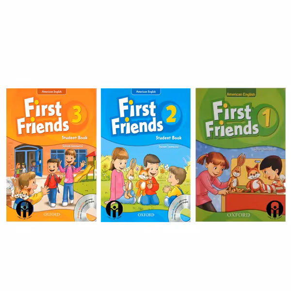 کتاب First Friends اثر Susan Lannuzzi انتشارات الوندپویان 3 جلدی