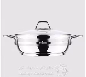 ماهیتابه استیل سایز 28 یونیک UN-9946