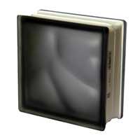 بلوک شیشه ای مدل SATIN دودی مات لهستان بسته 5 عددی