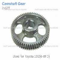 دنده های موتور لیفتراک تویوتا مدل Toyota 1DZ 6-8FD
