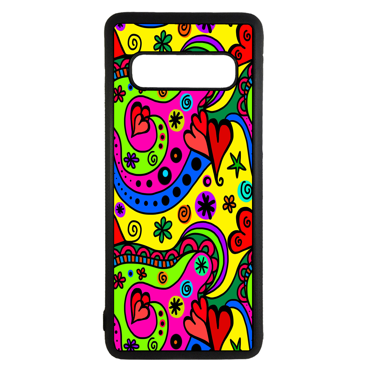 کاور طرح قلب کد 110541094302 مناسب برای گوشی موبایل سامسونگ galaxy s10 plus