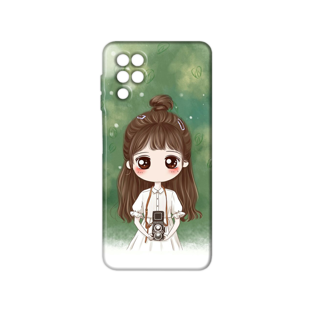 کاور مدل دختر عکاس کد 159 مناسب برای گوشی موبایل سامسونگ galaxy A22 4g
