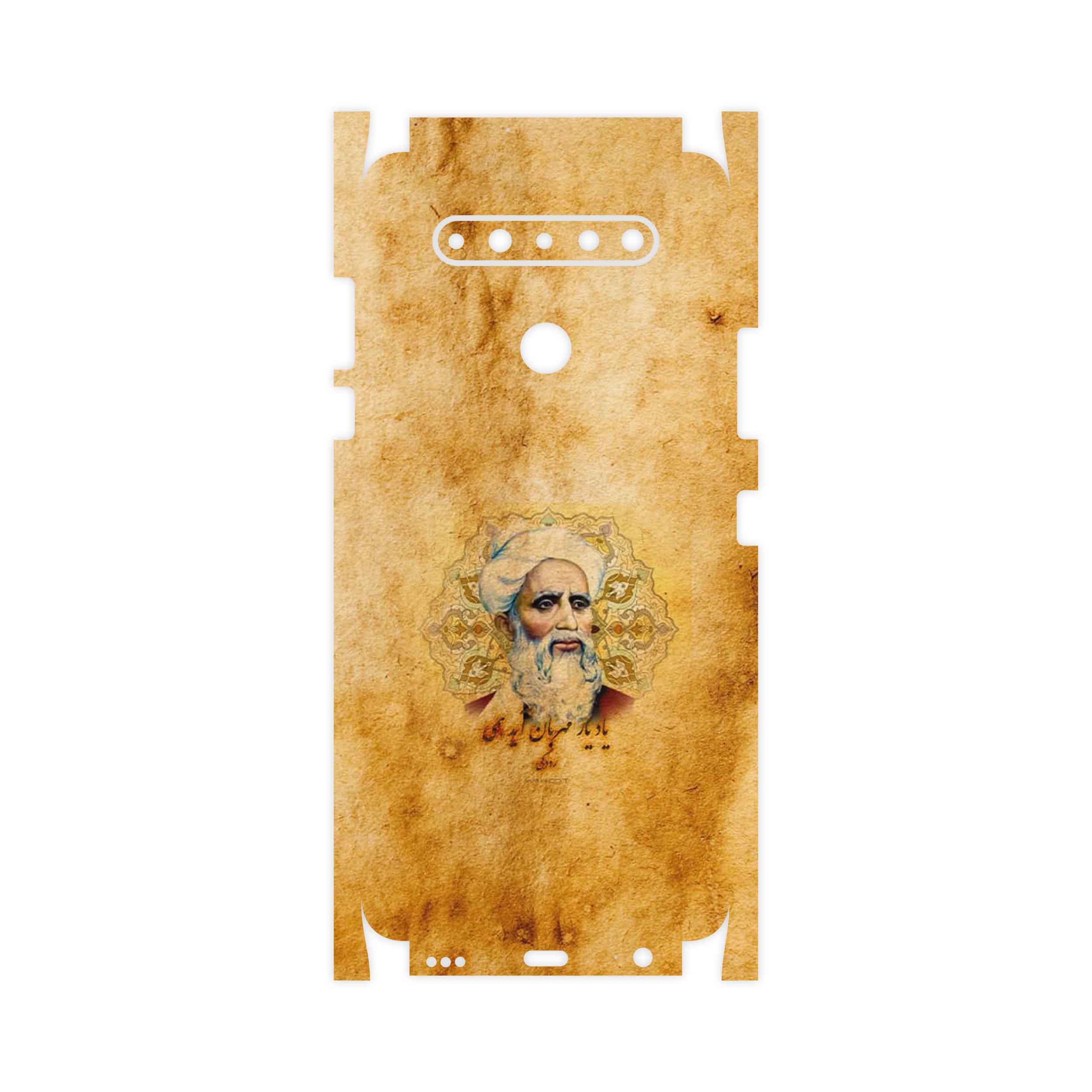 برچسب پوششی ماهوت مدل Rudaki-FullSkin مناسب برای گوشی موبایل ال جی K51s