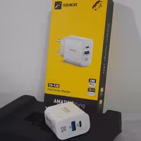 کله شارژر KFSENIORمدل TH-128 رنگ سفید اورجینال