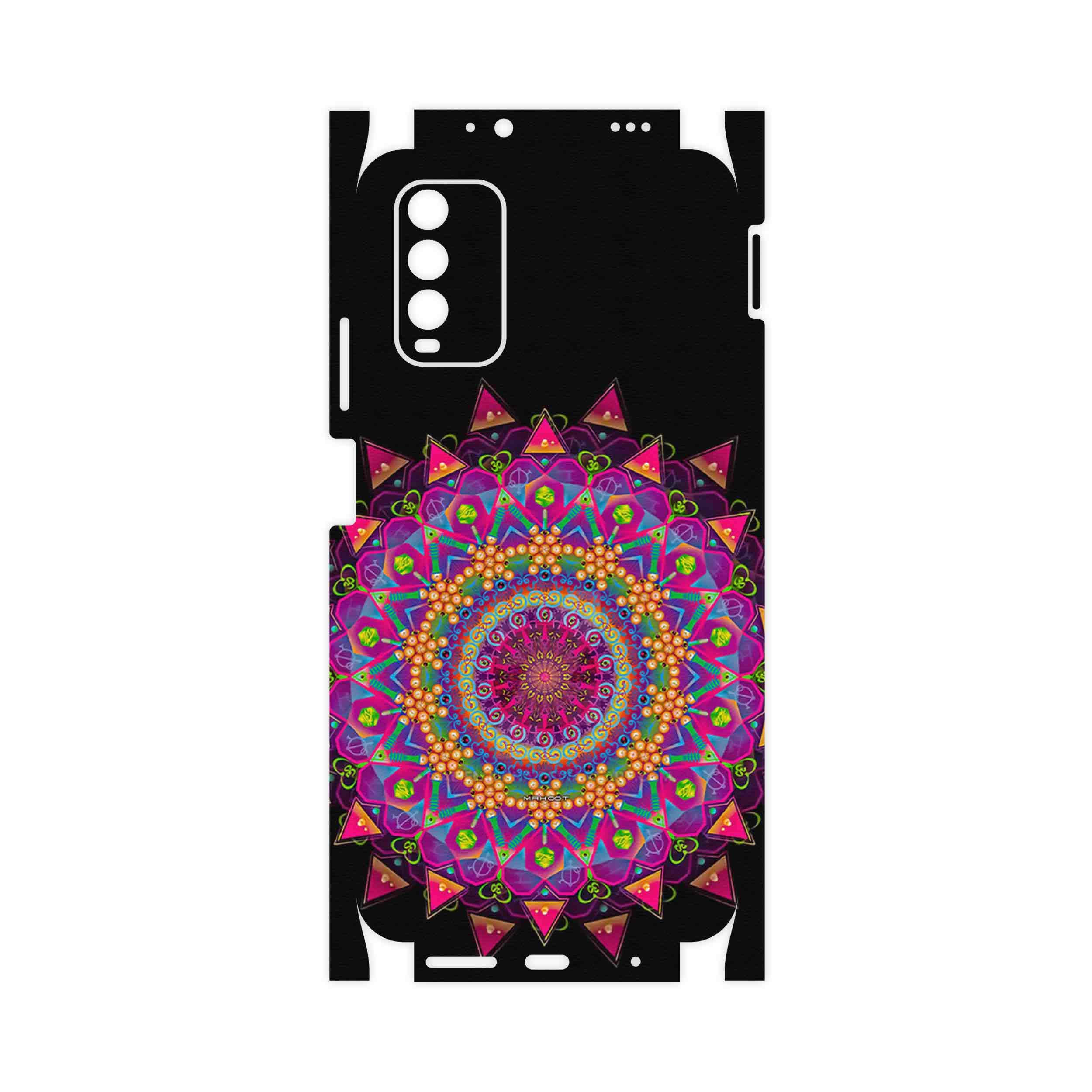 برچسب پوششی ماهوت مدل Mandala Design 5-FullSkin مناسب برای گوشی موبایل شیائومی Redmi 9T