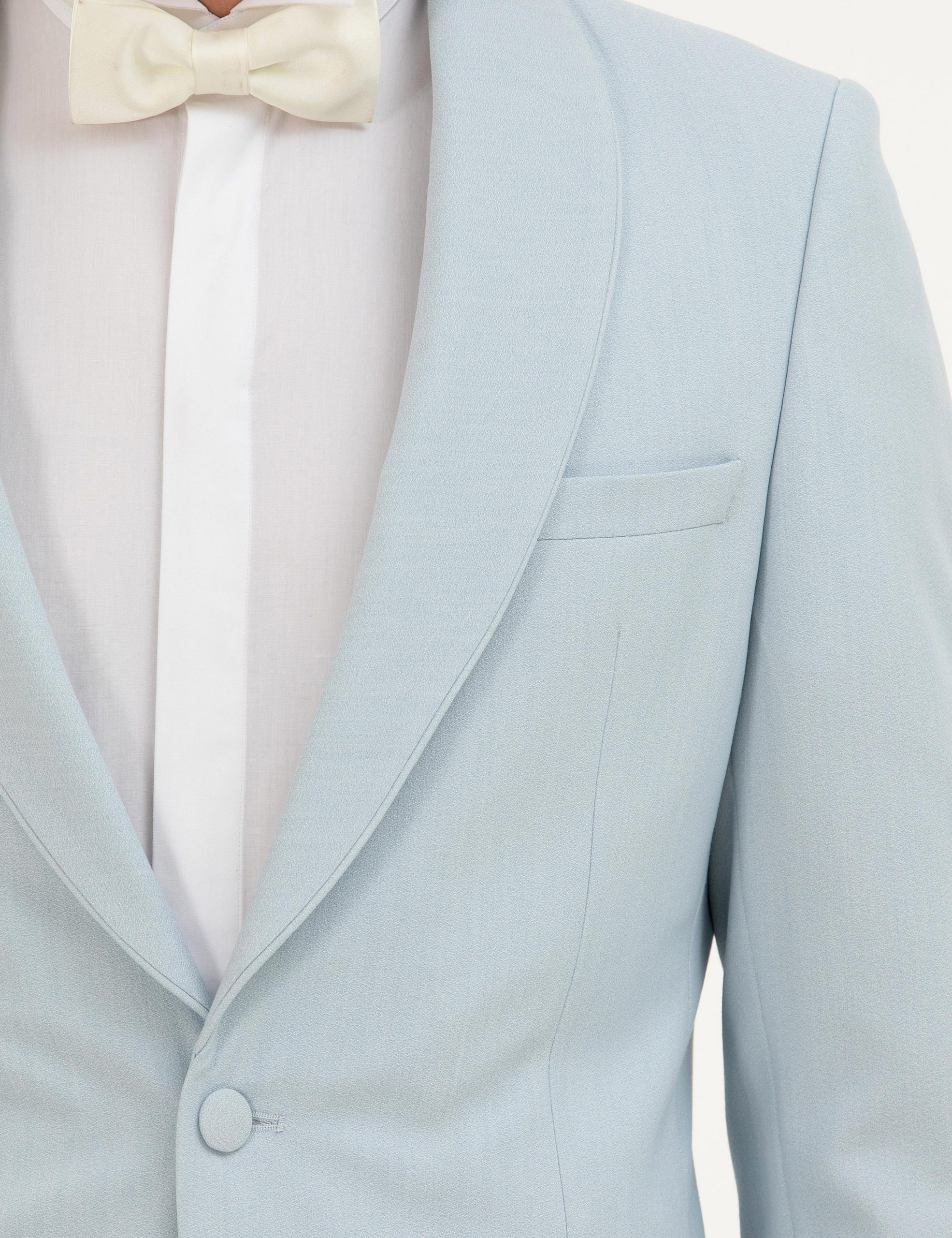 کت و شلوار مردانه آبی روشن کاشارل