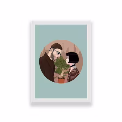 تابلو طرح Leon the professional