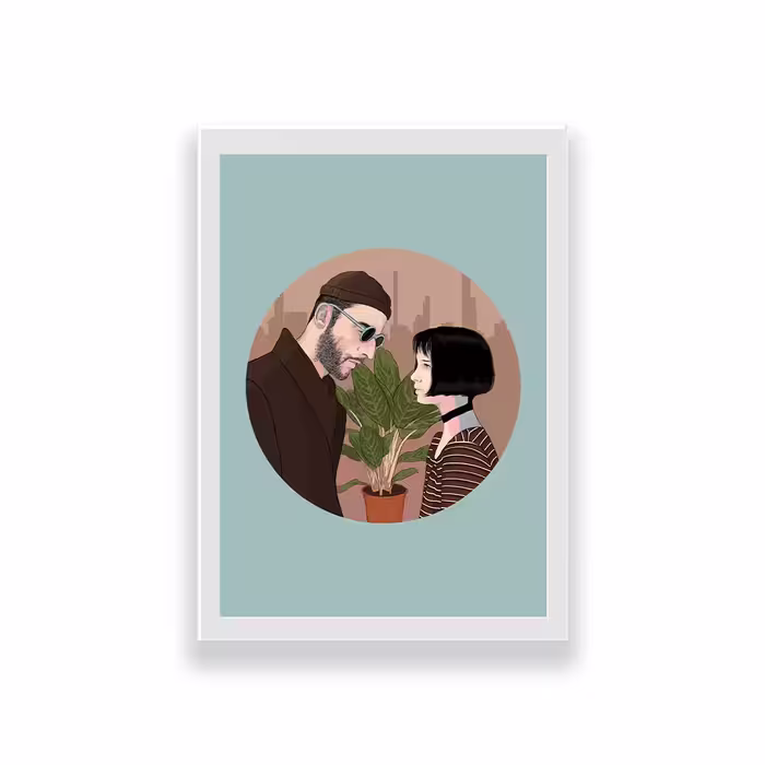 تابلو طرح Leon the professional