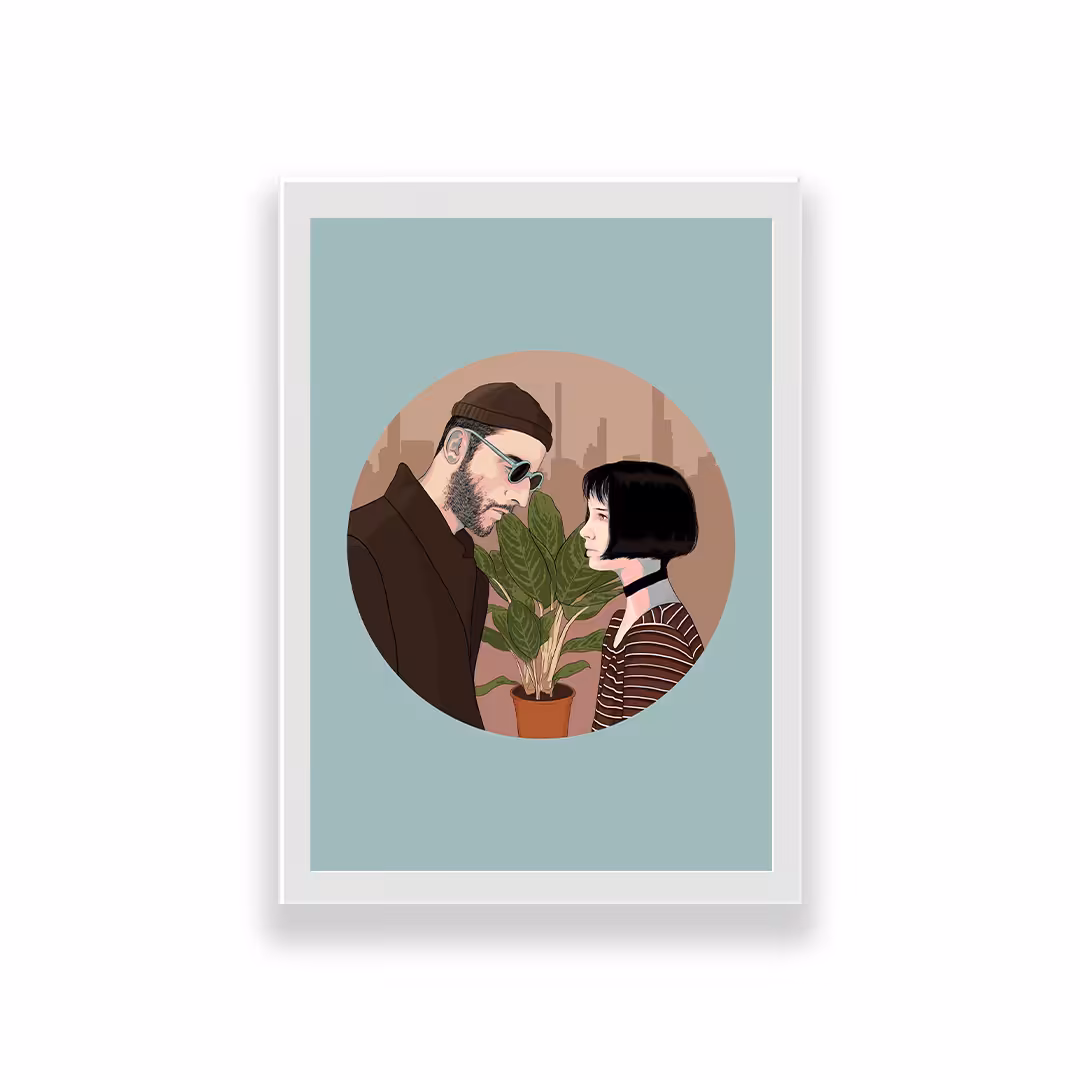 تابلو طرح Leon the professional