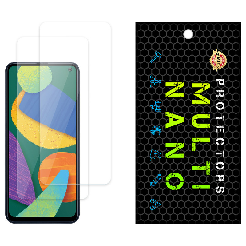 محافظ صفحه نمایش مولتی نانو مدل X-S2N مناسب برای گوشی موبایل سامسونگ Galaxy F52 5G بسته دو عددی | کالا برتری